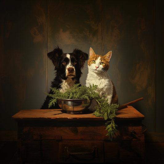 Artemisia annua für Tiere