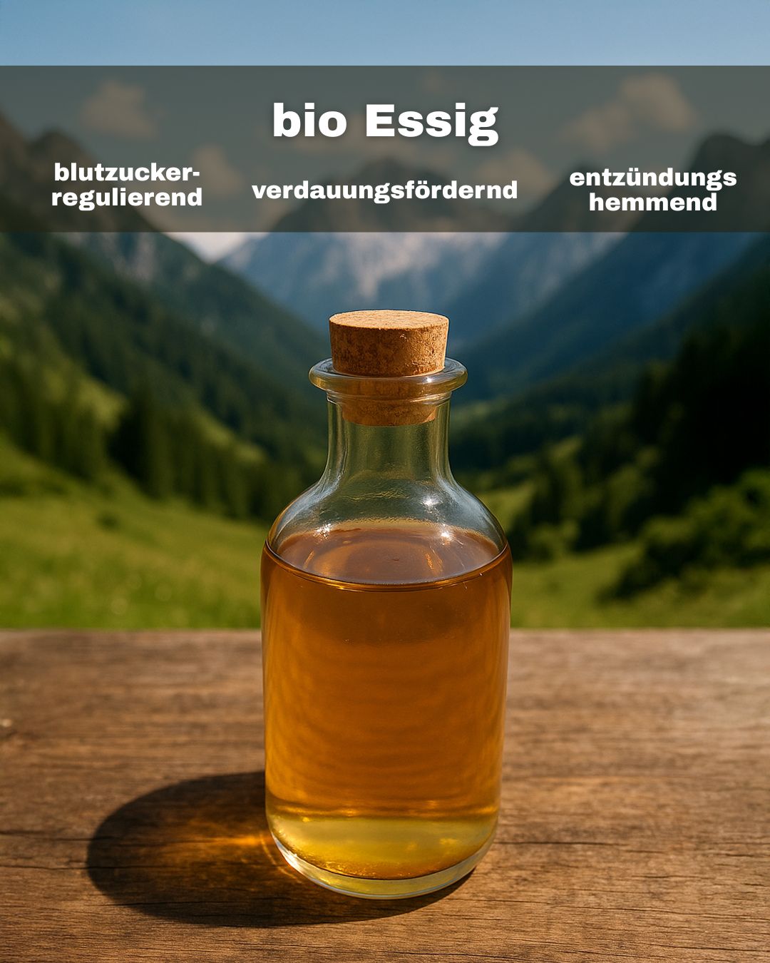 Wirkung von bio Essig